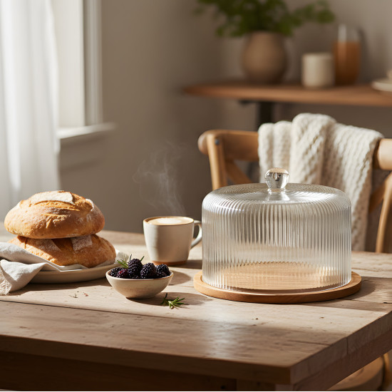 Glass Serving Platter 